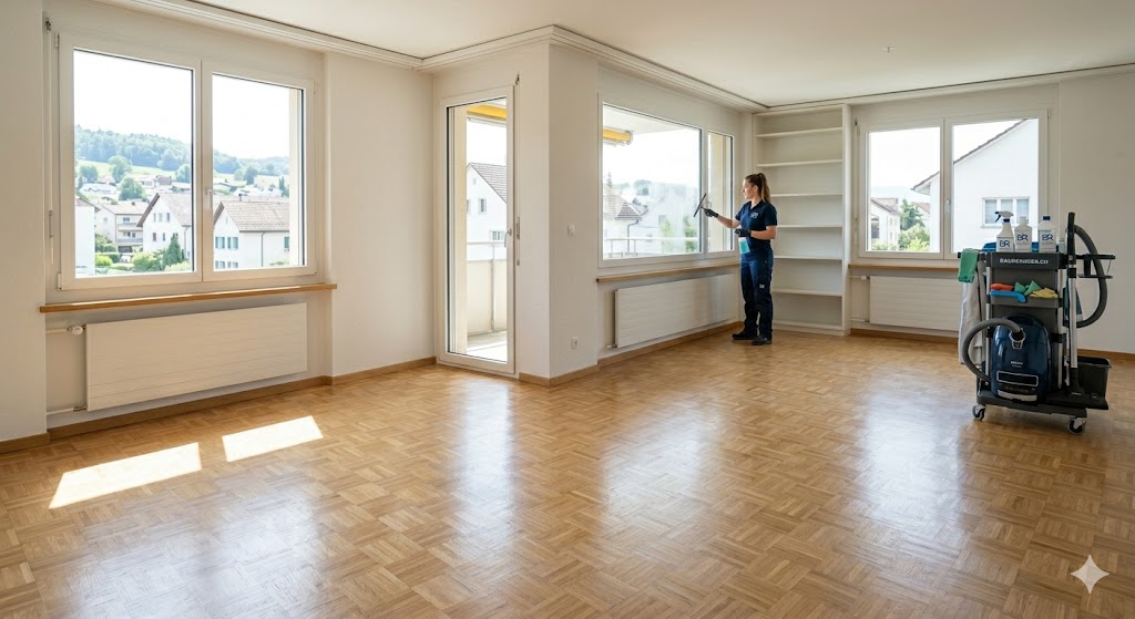 Umzugsreinigung und Übergabe an den Vermieter